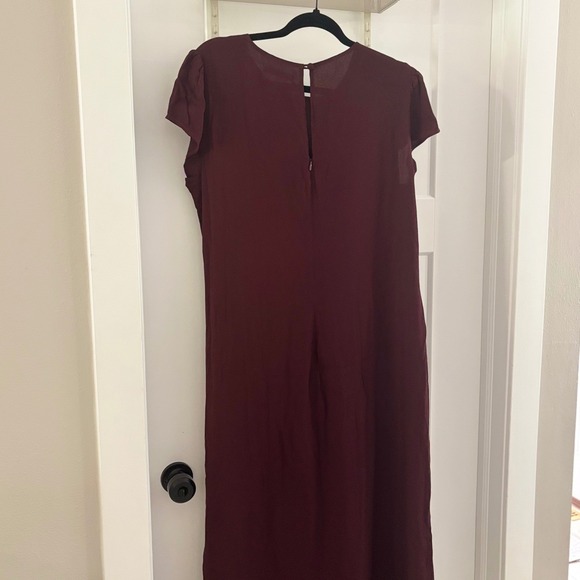 2019 maxi off shoulder dress Self-Portrait Brown Silk Long Dress